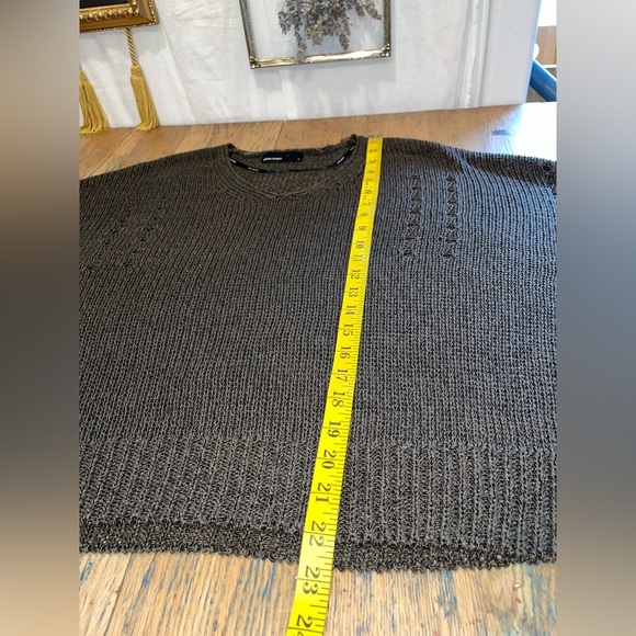 🤎VERO MODA – Open knit short-sleeve sweater – Size M - Picture 8 of 8